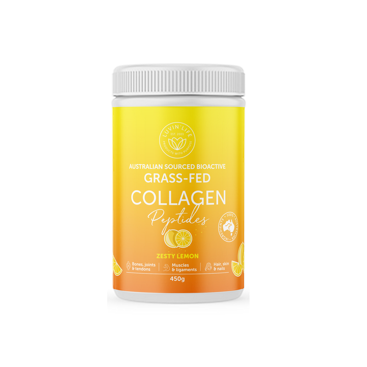 Luvin Life Australian Collagen Zesty Lemon | Hydrate with Collagen ...